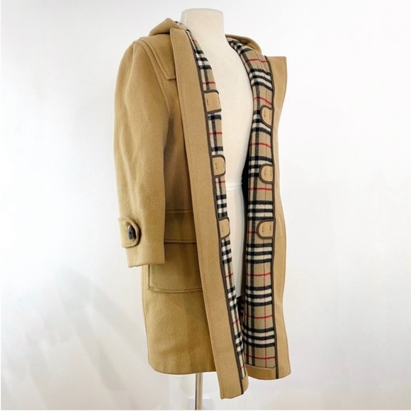 Burberry Brit classic toggle wool duffle coat EUC - Picture 2 of 16